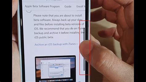 How To Use Scroll Bar On Iphone