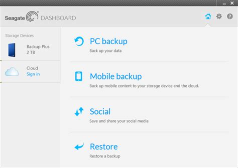 how to use seagate backup software