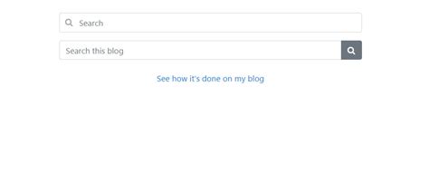 how to use search icon in html