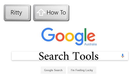 how to use search tools in google