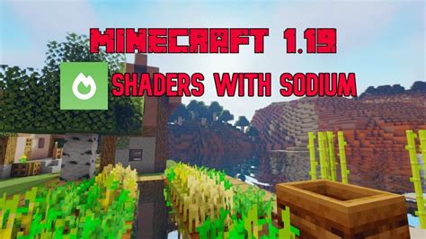 How To Use Shaders With Sodium Mod