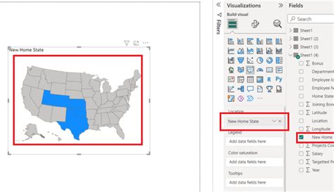 how to use shape map in power bi