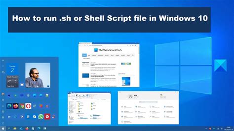 How To Use Shell Script In Windows