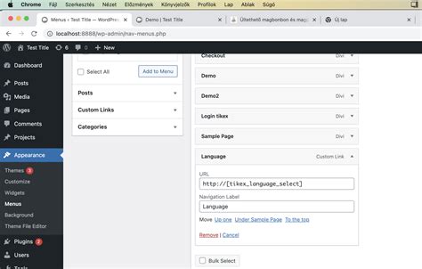 how to use shortcode in wordpress menu