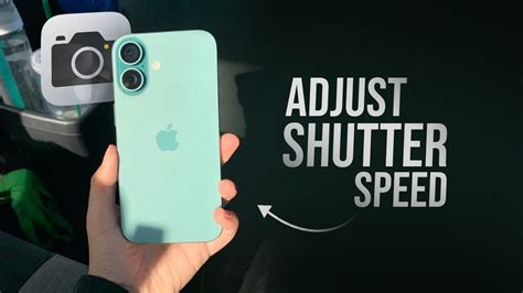 How To Use Shutter Speed On Iphone Xr