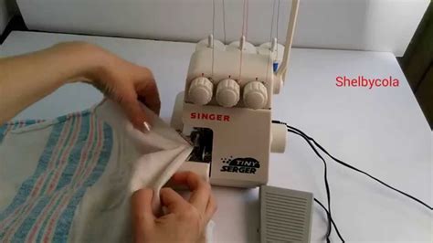 How To Use Singer Tiny Serger