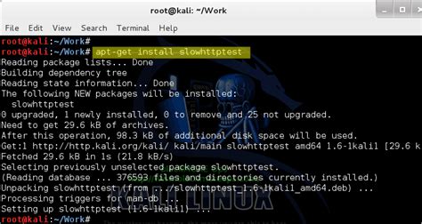 how to use slowhttptest