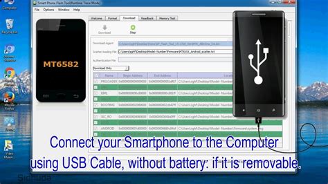 how to use smart phone flash tool