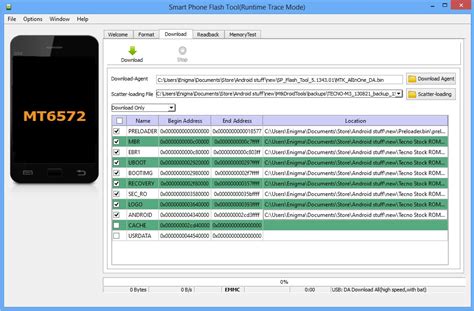 how to use sp flash tool to flash android phone