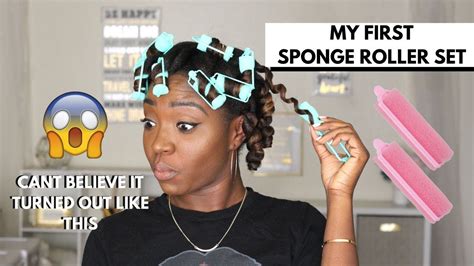 This How To Use Sponge Rollers On Natural Hair Hairstyles Inspiration