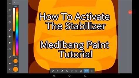How To Use Stabilizer In Medibang Pc