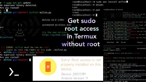 how to use sudo command in termux