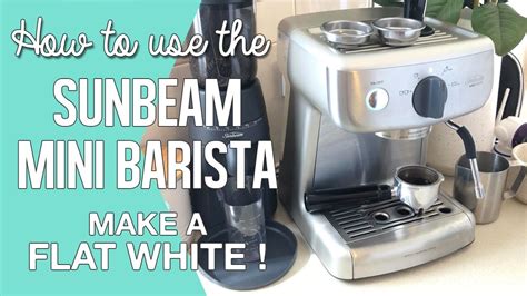 How To Use Sunbeam Coffee Machine