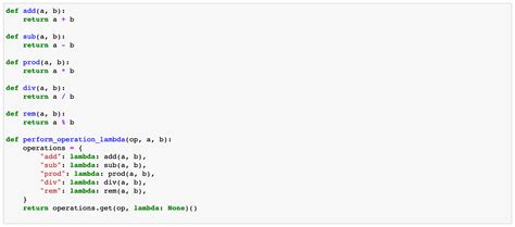 how to use switch statement in python