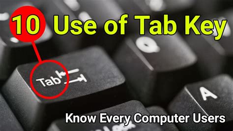How To Use Tab In Keyboard