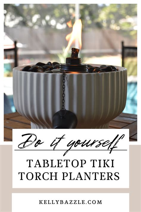 How To Use Tabletop Tiki Torch