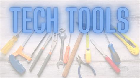 how to use technology tools