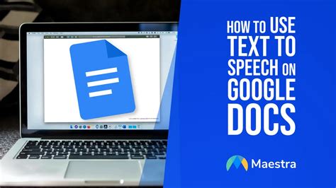 how to use text to speech on google docs app