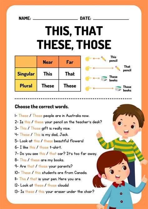 how to use that and those