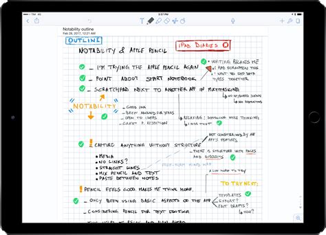 how to use the apple pencil in notes