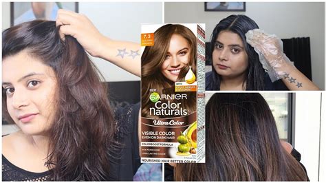 how to use the garnier hair coloring