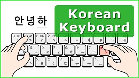how to use the korean keyboard