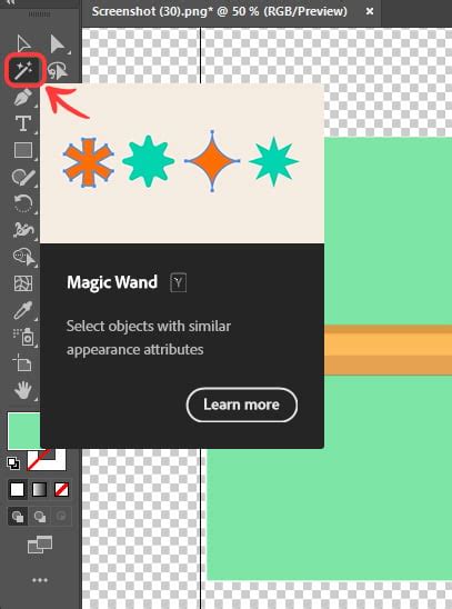 How to Use the Magic Wand Tool Adobe Illustrator YouTube