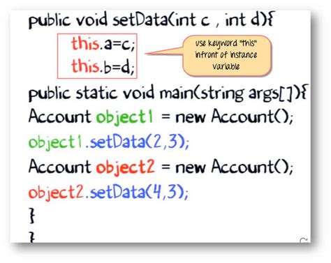 How To Use The This Keyword In Java