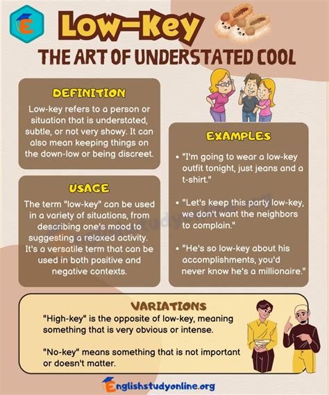 How To Use The Word Low Key In A Sentence