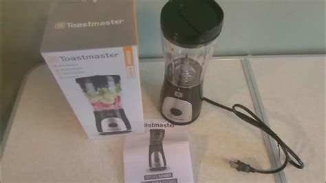 How To Use Toastmaster Personal Blender
