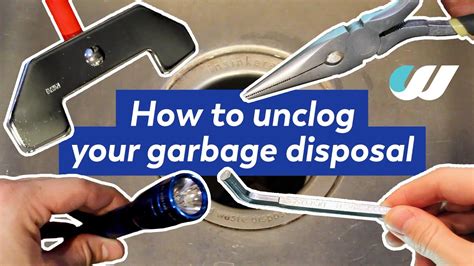 How To Use Tool To Unclog Garbage Disposal