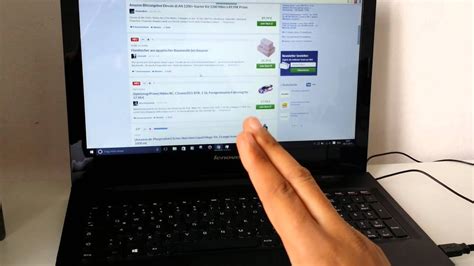 how to use touchpad to scroll