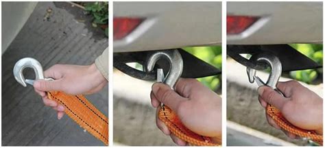 How To Use Tow Straps With Hooks