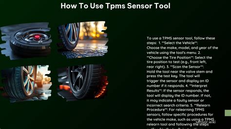 How To Use Tpms Tool
