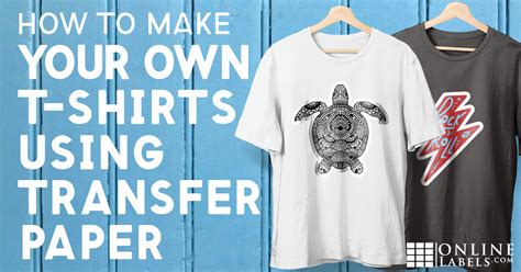 how to use transfer paper on t shirts