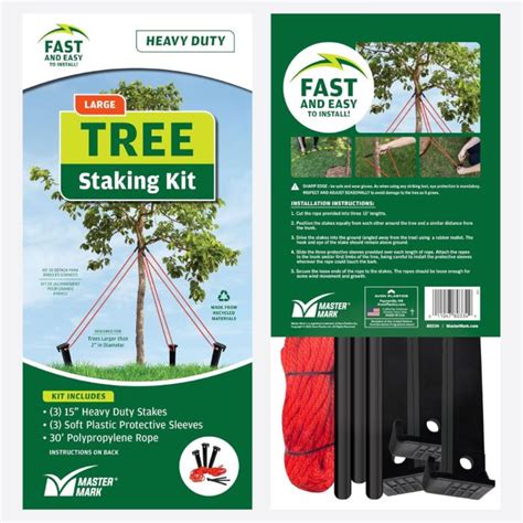 How To Use Tree Staking Kit