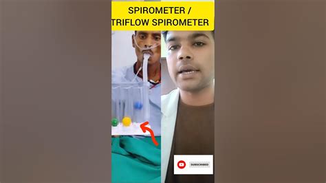 How To Use Triflow Spirometer