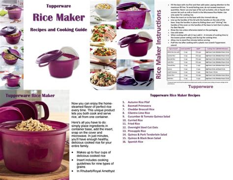How To Use Tupperware Rice Maker