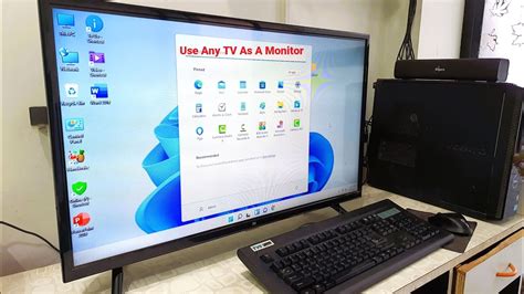How To Use Tv As Computer Monitor With Vga