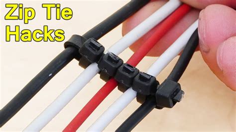 How To Use Two Zip Ties Together