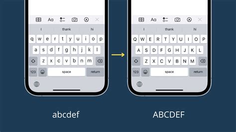 How To Use Uppercase In Iphone