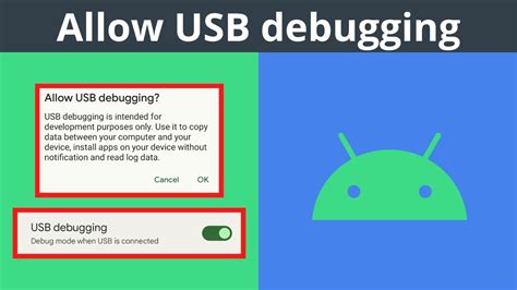 how to use usb debugging android