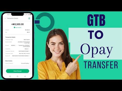 how to use ussd code to transfer money from gtb to opay