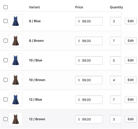 how to use variants in shopify