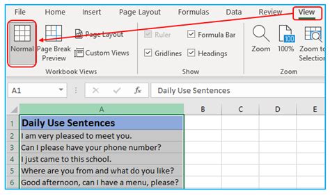 how to use view code in excel for autofit column width