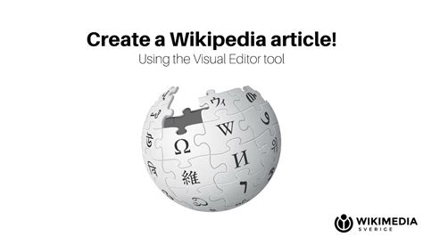 How To Use Visual Editor Wikipedia