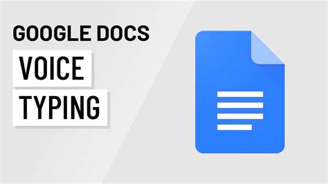 how to use voice to text on google docs app