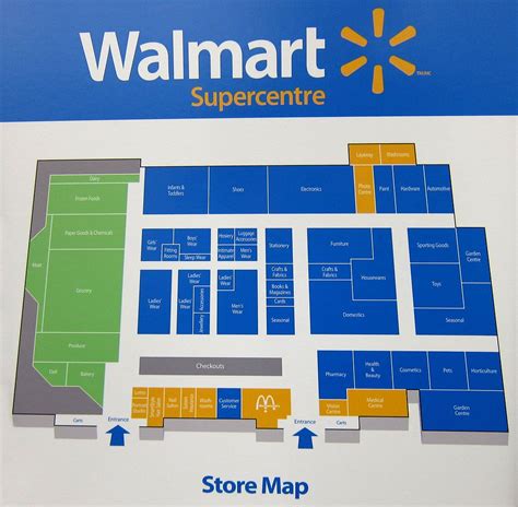 How To Use Walmart Store Map