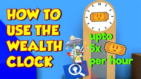 How To Use Wealth Clock In Bee Swarm Simulator