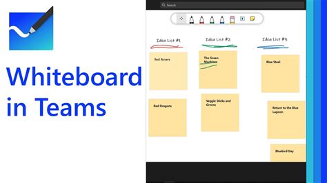How To Use Whiteboard Function In Ms Teams